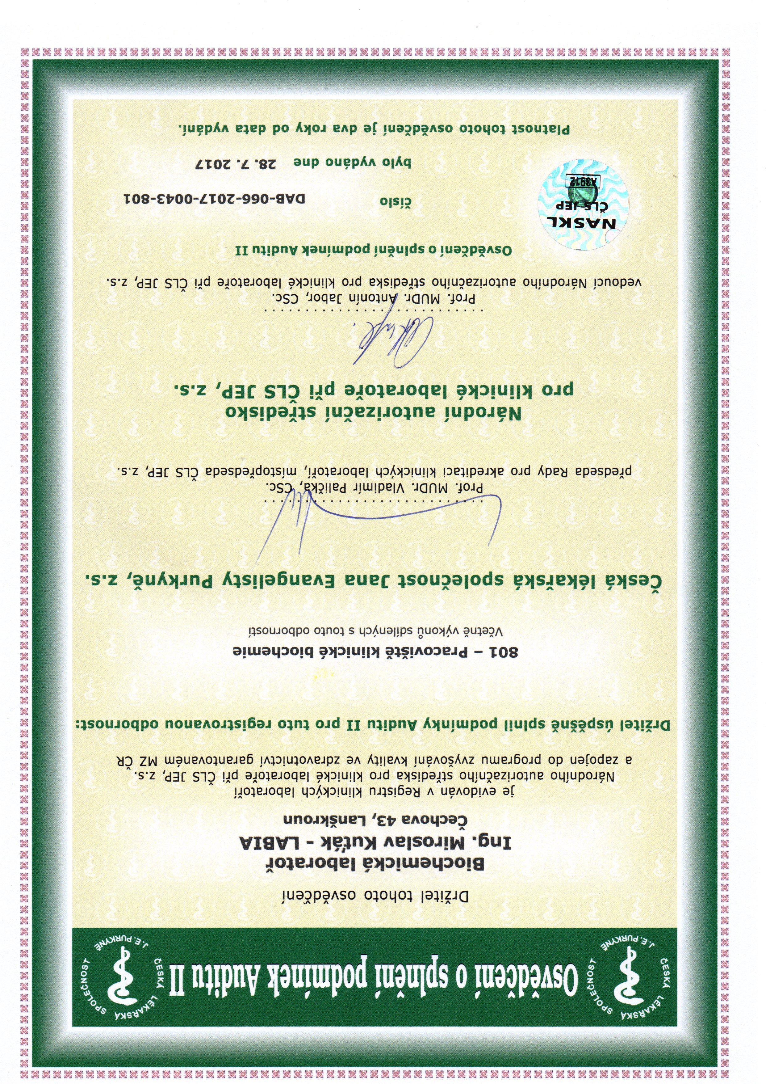 Audit II DB